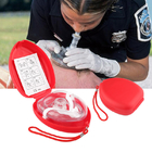 पीवीसी सीपीआर श्वास मास्क सीपीआर आपातकालीन चिकित्सा उपकरण प्राथमिक चिकित्सा