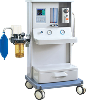 SIMV IPPV एनेस्थेसिया ट्रॉली 1500ml एनेस्थेसिया मशीन बार कार्ट ICU सिंगल वेपोराइज़र