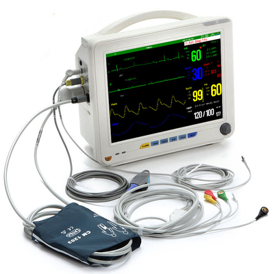 12in अस्पताल वाइटल साइन रोगी मॉनिटर 800×600 DPI ICU ETCO2